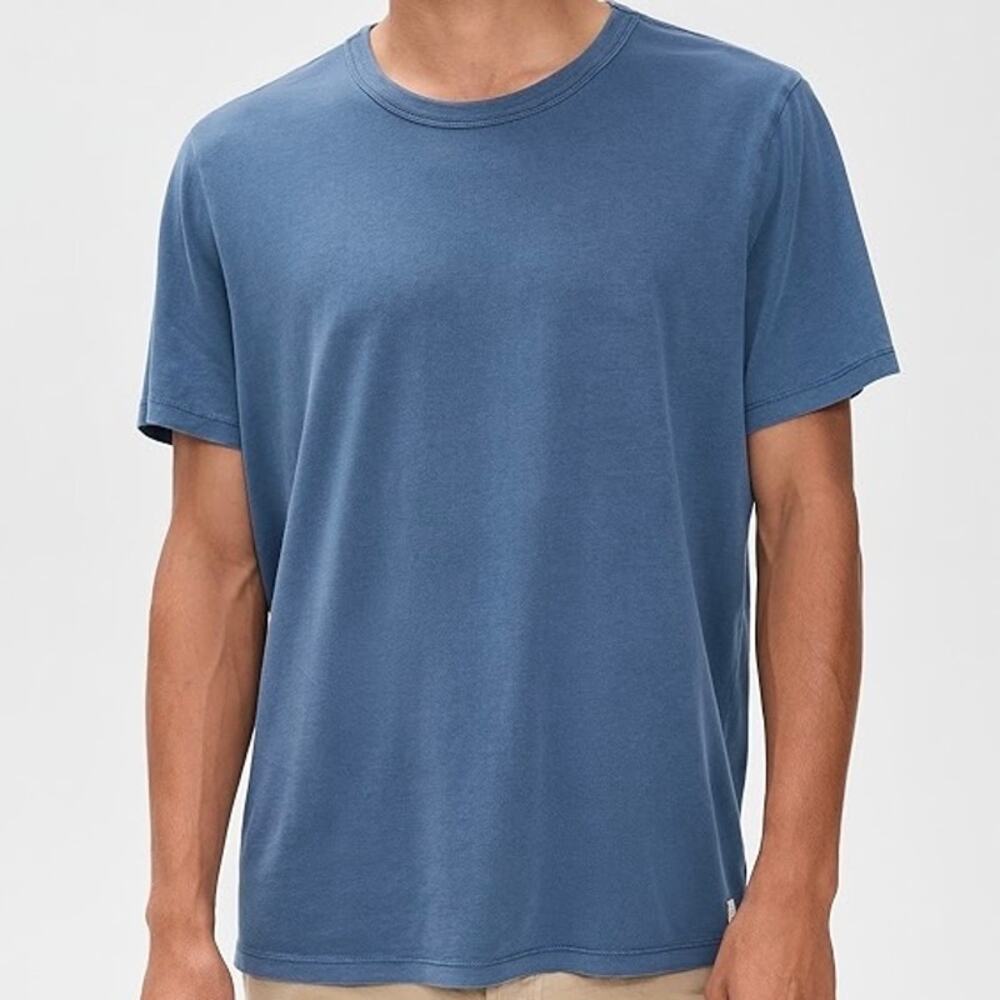 Marine Layer Signature Sea Change Blue Crew Tee XXL